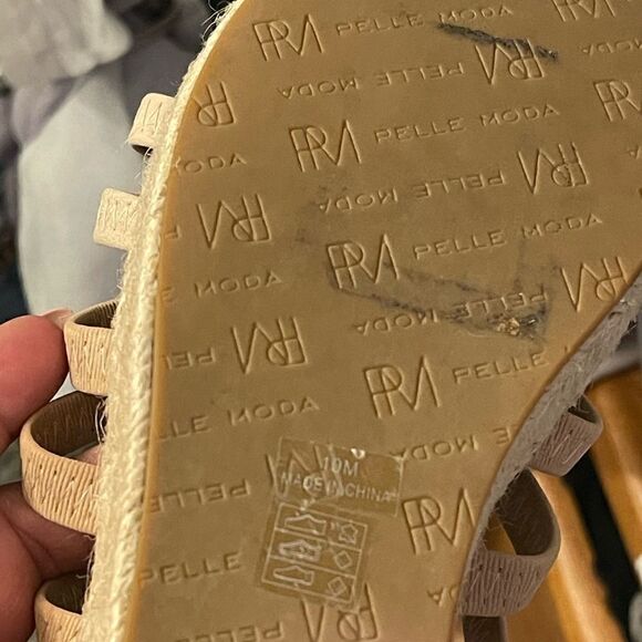 Pelle moda espadrille platform slide,sandal shoes summer - Picture 4 of 8